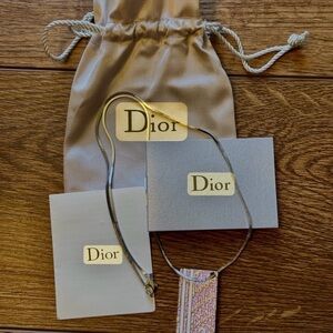 Christian Dior trotter necklace